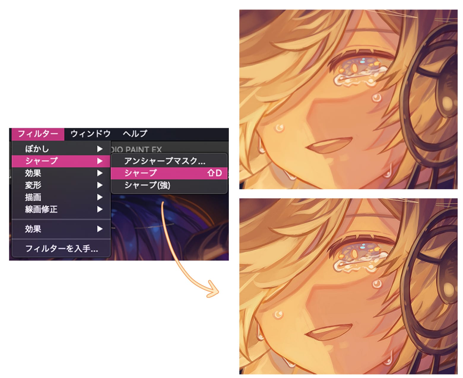 CLIP Studio Paint】Anime Skin Tutorial