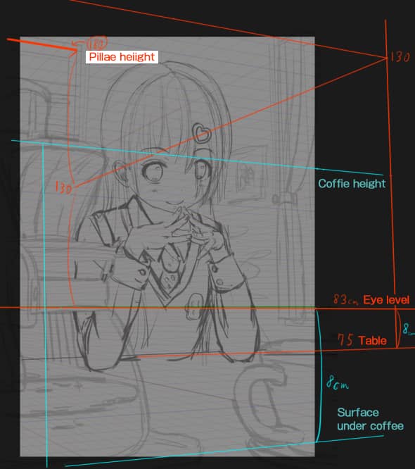 CLIP STUDIO draw perspective