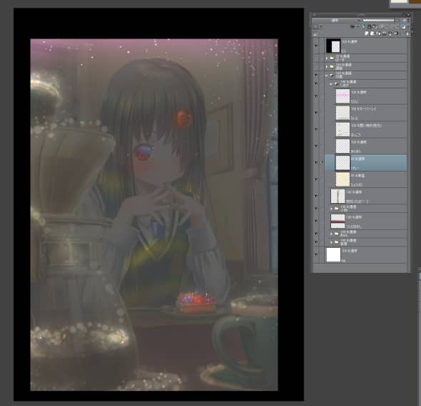 CLIP STUDIO 描き方 仕上げ