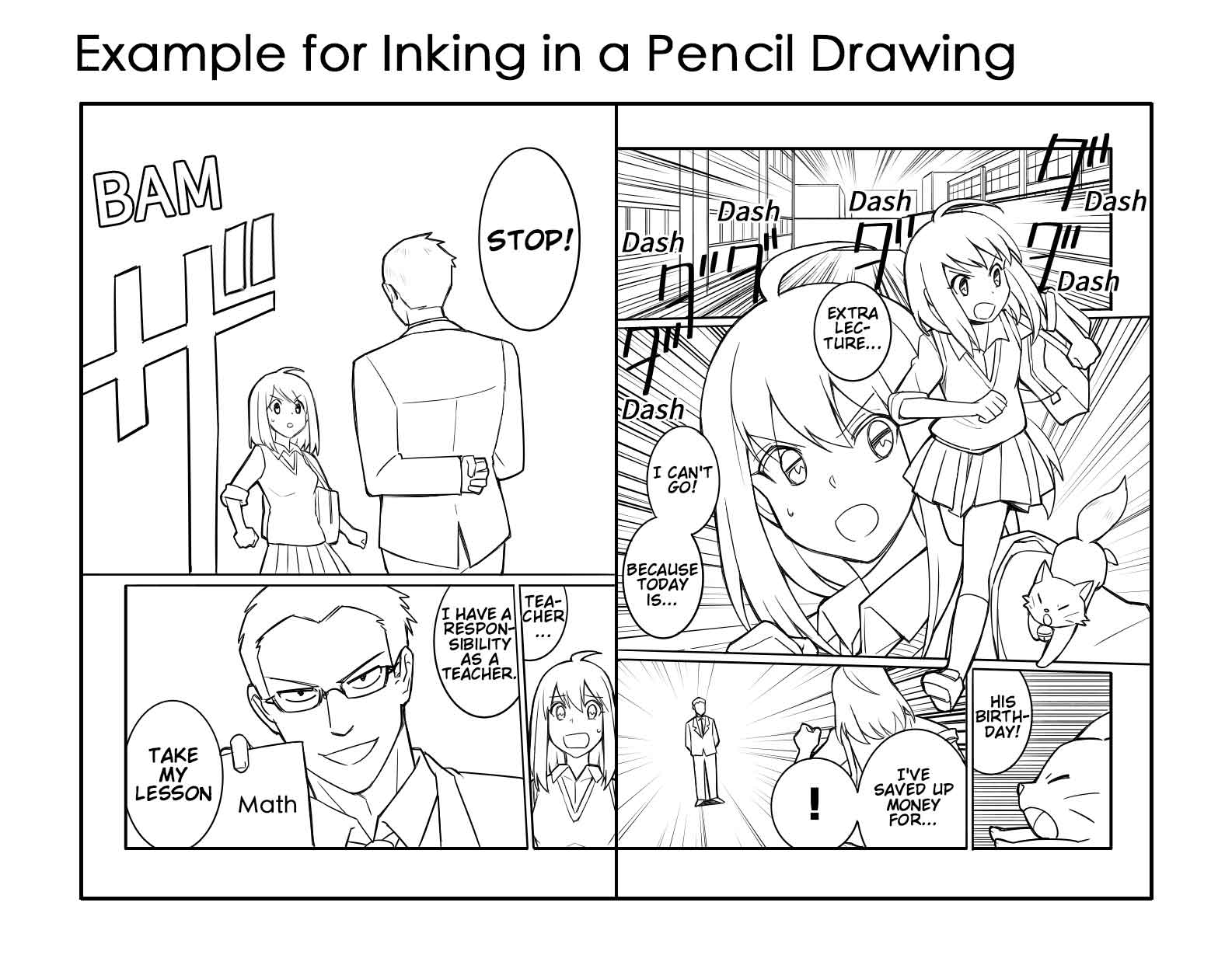 Manga Tutorial for Beginners 01 Process of Manga Making