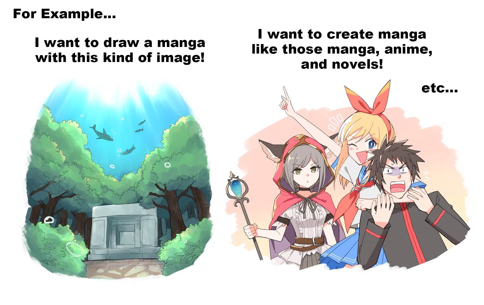 Manga Tutorial for Beginner 02 Let's Make Outline (Part 1)