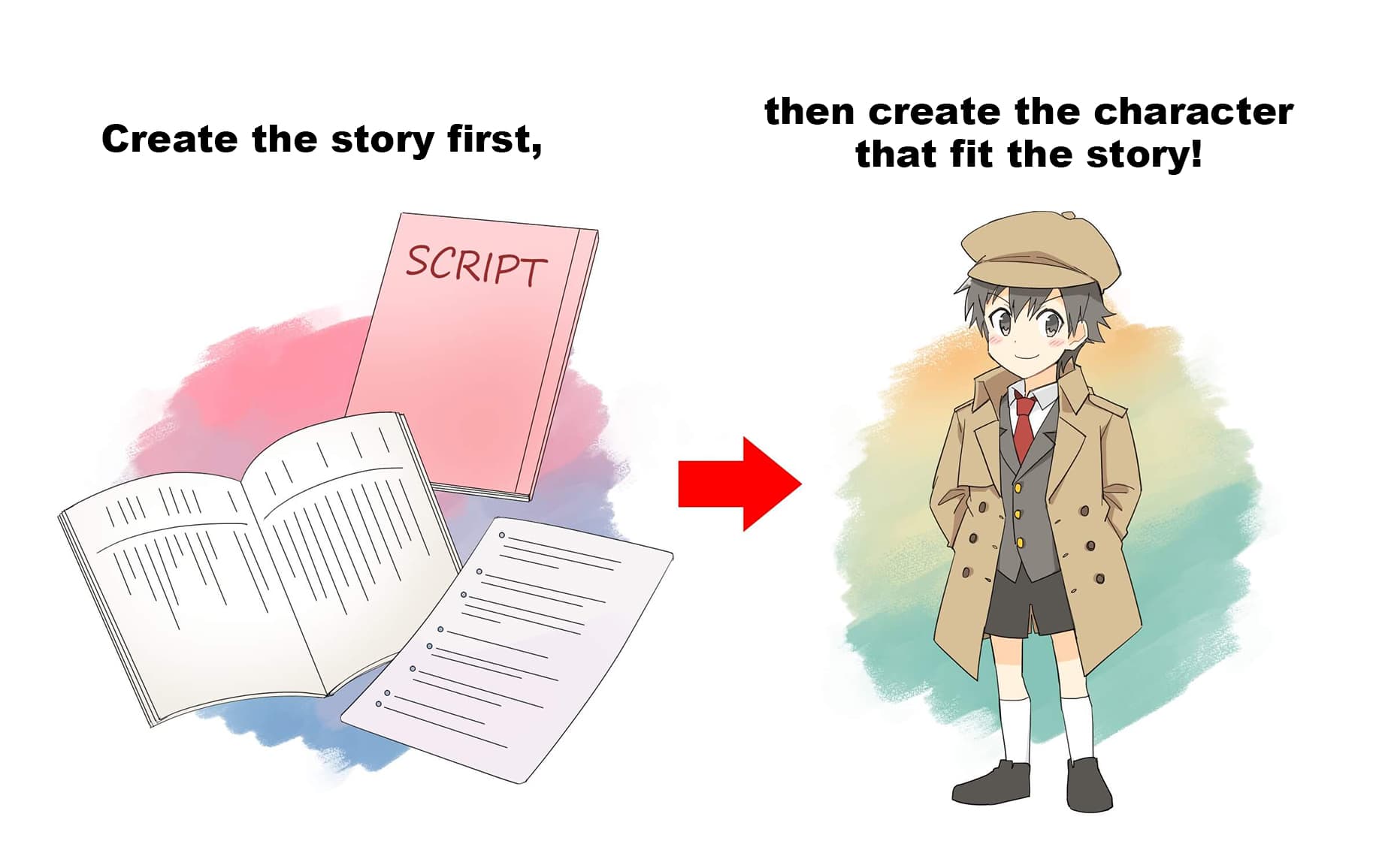 Manga Tutorial for Beginner 02 Let's Make Outline (Part 1)